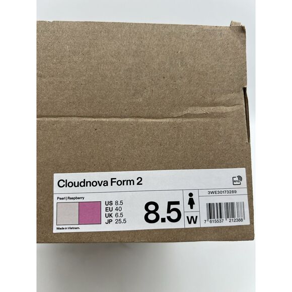 On Cloudnova Form 2 Pearl Raspberry Women’s Size 8.5 B Medium US - Picture 10 of 10